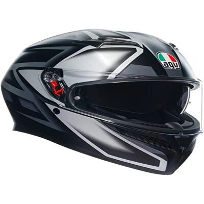 Casco Integrale AGV K3 - Versatile, Sicuro, Opaco Nero Grigio M Casco Integrale AGV K3 - Versatile, Sicuro, Opaco Nero Grigio M
