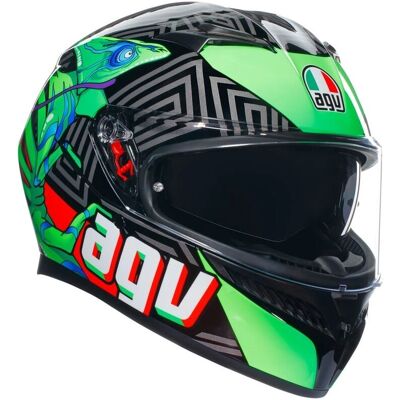 AGV K-3 - Camaleão verde/preto AGV K-3 - Camaleão verde/preto