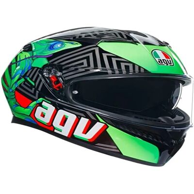 AGV K3 Kamaleon Helmet - Safety Certified, Lightweight, Aerodynamic AGV K3 Kamaleon Helmet - Safety Certified, Lightweight, Aerodynamic