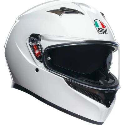 Casco Bianco AGV K3 - Sicurezza, Aerodinamica & Comfort Casco Bianco AGV K3 - Sicurezza, Aerodinamica & Comfort