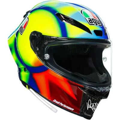 AGV Rossi Modelo Pista GP RR Casco - Alta Visibilidad AGV Rossi Modelo Pista GP RR Casco - Alta Visibilidad