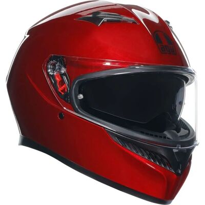 Casco Mono AGV K3 - Seguridad, Aerodinámico, Ligero - Casco Casco Mono AGV K3 - Seguridad, Aerodinámico, Ligero - Casco