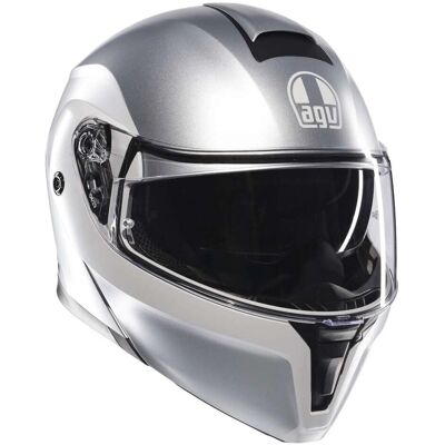 Casco modulare AGV E2206 Levico Grigio - Casco moto Casco modulare AGV E2206 Levico Grigio - Casco moto