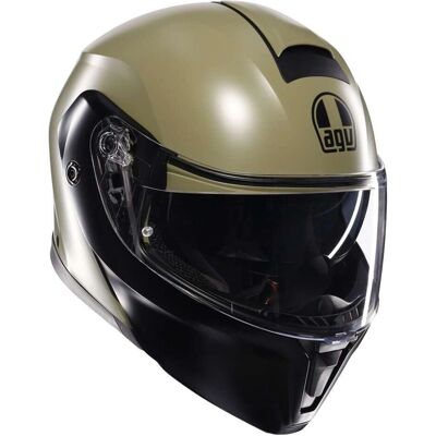 AGV E2206 Mono Pastello Verde / Nero - Casco Moto AGV E2206 Mono Pastello Verde / Nero - Casco Moto