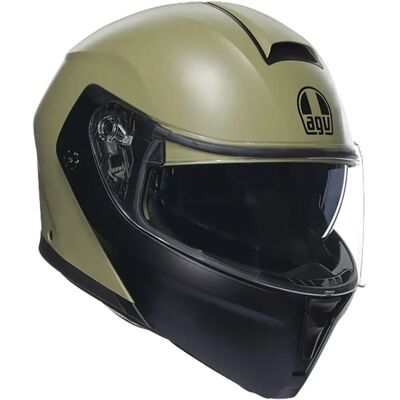 AGV - Streetmodular Mono Green / Black XXL - Helmet AGV - Streetmodular Mono Green / Black XXL - Helmet