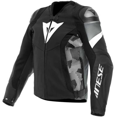 Veste de moto Avro 5 Dainese - Noir Gris Blanc - 52 - Publicité Veste de moto Avro 5 Dainese - Noir Gris Blanc - 52 - Publicité