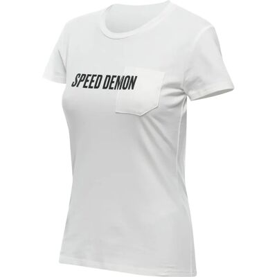 Dainese Demon Pocket T - Casual Dames T-Shirt Dainese Demon Pocket T - Casual Dames T-Shirt