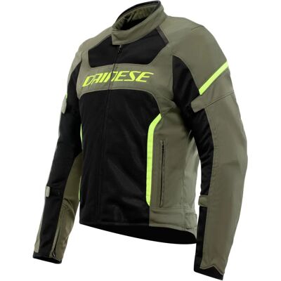 Dainese Air Frame 3 Tex Giacca - Verde militare/nero/giallo fluo - Giacca moto Dainese Air Frame 3 Tex Giacca - Verde militare/nero/giallo fluo - Giacca moto