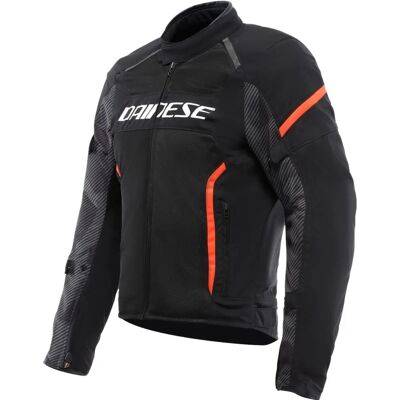Dainese Air Frame 3 Tex Jacke - Schwarz/Rot-Fluo - Motorradjacke Dainese Air Frame 3 Tex Jacke - Schwarz/Rot-Fluo - Motorradjacke