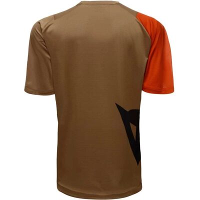 Dainese Hg Aer Jersey Ss - Magliette - Unisex - Rosso/marrone/nero - XL Dainese Hg Aer Jersey Ss - Magliette - Unisex - Rosso/marrone/nero - XL