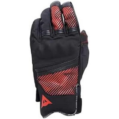 Dainese Fulmine D-Dry Motorhandschoenen - Zwart/Rood - 2XL - Unisex Dainese Fulmine D-Dry Motorhandschoenen - Zwart/Rood - 2XL - Unisex