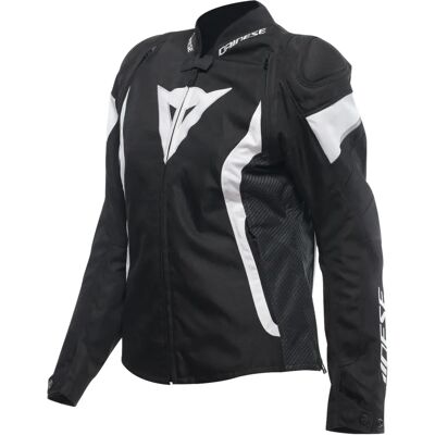 Dainese Avro 5 Tex Jacket WMN - Zwart/wit/zwart - Motorjacket Dainese Avro 5 Tex Jacket WMN - Zwart/wit/zwart - Motorjacket