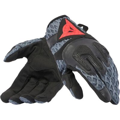 Guantes de motocicleta Dainese Air-Maze Unisex - Negro Gris - 3XL Guantes de motocicleta Dainese Air-Maze Unisex - Negro Gris - 3XL