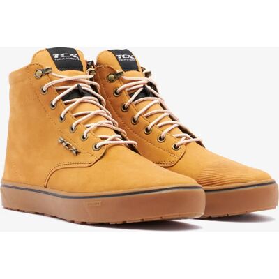 Scarpe Moto Impermeabili Tcx Dartwood - Pelle, Resistente agli Urti, Marrone Chiaro Scarpe Moto Impermeabili Tcx Dartwood - Pelle, Resistente agli Urti, Marrone Chiaro