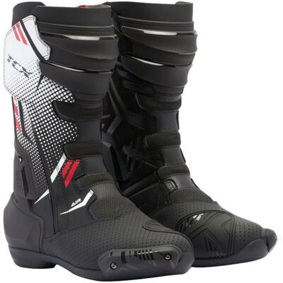 TCX S-TR1 Air Herren Sportmotorradstiefel - Schwarz/Weiß/Rot TCX S-TR1 Air Herren Sportmotorradstiefel - Schwarz/Weiß/Rot