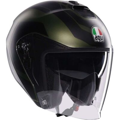 AGV IRIDES SAKAI - Casco moto - Verde/Nero - ECE2206 AGV IRIDES SAKAI - Casco moto - Verde/Nero - ECE2206