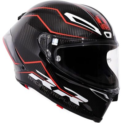 Casco AGV Pista GP RR - Carbonio/Rosso - Casco da Corsa Casco AGV Pista GP RR - Carbonio/Rosso - Casco da Corsa
