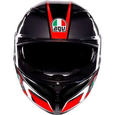 Casco AGV - K3 E2206 Striga - Sicurezza & Aerodinamica Casco AGV - K3 E2206 Striga - Sicurezza & Aerodinamica
