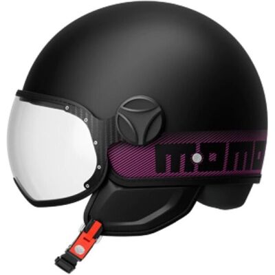 Momo Design Fgtr Classic - Stripes Matt Black/Fucsia Momo Design Fgtr Classic - Stripes Matt Black/Fucsia