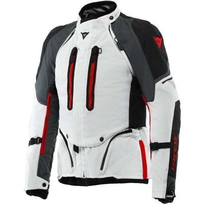 Dainese Super Adventure Absøluteshell - Veste de moto - Glacier-grey/iron-gate/rouge - Publicité Dainese Super Adventure Absøluteshell - Veste de moto - Glacier-grey/iron-gate/rouge - Publicité