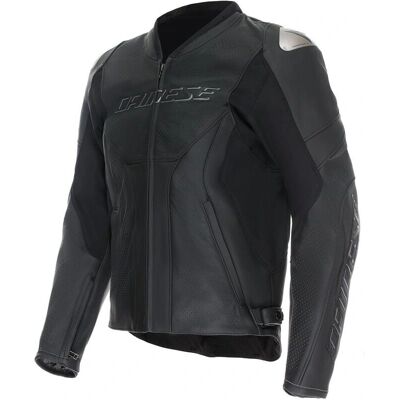 Veste en Cuir Racing 5 Dainese - Moto Sportif - Publicité Veste en Cuir Racing 5 Dainese - Moto Sportif - Publicité