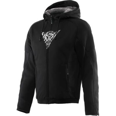 Kaptur z Dainese Bovisa Czarny/Biały - Casual Bezpieczeństwo Hoodie Kaptur z Dainese Bovisa Czarny/Biały - Casual Bezpieczeństwo Hoodie