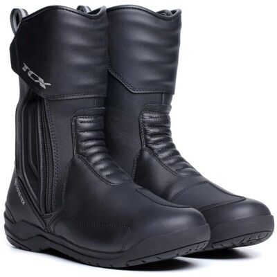 Bottes Moto Tcx X-five 5 Gore-tex - Imperméables - Unisex - Noir - 41 - Publicité Bottes Moto Tcx X-five 5 Gore-tex - Imperméables - Unisex - Noir - 41 - Publicité