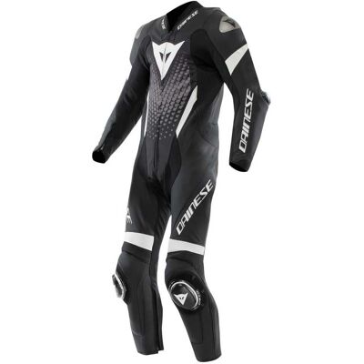 Combinaison en cuir Laguna Seca 6 de Dainese - Homme - Noir/blanc/anthracite - Taille 50 - Publicité Combinaison en cuir Laguna Seca 6 de Dainese - Homme - Noir/blanc/anthracite - Taille 50 - Publicité