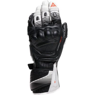 Dainese Fiero Leder Herren Schwarz/Weiß/Rot-fluo - Motorradhandschuhe Dainese Fiero Leder Herren Schwarz/Weiß/Rot-fluo - Motorradhandschuhe