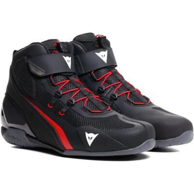 Dainese Herian Air Tessuto Hommes Noir/rouge-lave - Chaussures moto - Publicité Dainese Herian Air Tessuto Hommes Noir/rouge-lave - Chaussures moto - Publicité