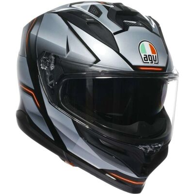 AGV - K7 Nero/prata - Casco - E2206 - Unisex AGV - K7 Nero/prata - Casco - E2206 - Unisex