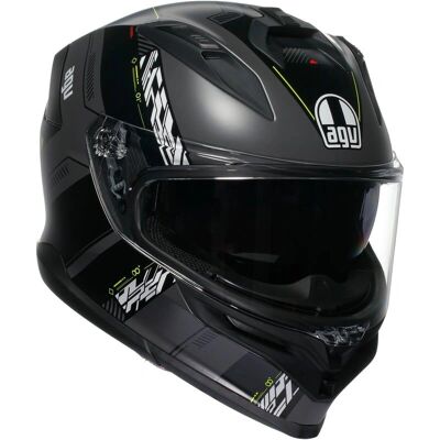 AGV - K7 Mplk Kyber Grigio Opaco/Giallo Fluorescente - Casco Moto - E2206 AGV - K7 Mplk Kyber Grigio Opaco/Giallo Fluorescente - Casco Moto - E2206