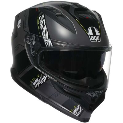 AGV - K7 Mplk Kyber Matt Grey/yellow Fluo - Casco AGV - K7 Mplk Kyber Matt Grey/yellow Fluo - Casco