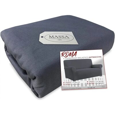 TEX FAMILY - ROMA - Grigio scuro - 110-170 cm - Sofa slipcover TEX FAMILY - ROMA - Grigio scuro - 110-170 cm - Sofa slipcover
