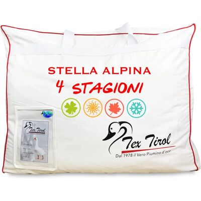 Tex Family - Piumino 4 Stagioni in Piuma d'Oca - Singolo/Doppio/Matrimoniale Tex Family - Piumino 4 Stagioni in Piuma d'Oca - Singolo/Doppio/Matrimoniale