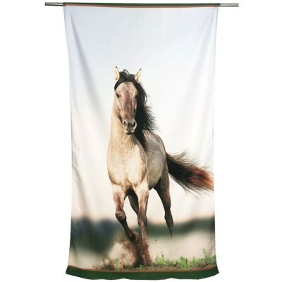 TEX FAMILY - CAVALLO CORSA - 90x170cm - Telo mare TEX FAMILY - CAVALLO CORSA - 90x170cm - Telo mare