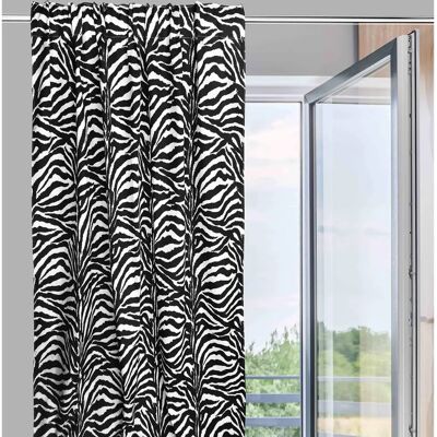 TEX FAMILY - tenda zebra zebrata bianco nera cm 140x280 - Bianco Nero - 140x280 - Tenda TEX FAMILY - tenda zebra zebrata bianco nera cm 140x280 - Bianco Nero - 140x280 - Tenda