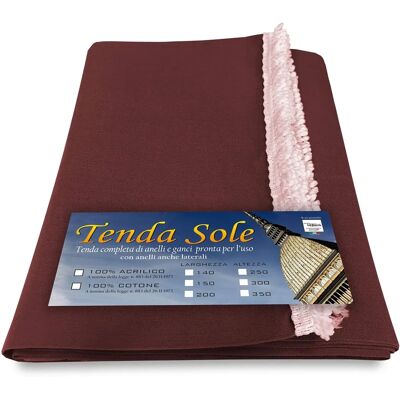 TEX FAMILY Tenda da Esterno Marrone 200x250cm TEX FAMILY Tenda da Esterno Marrone 200x250cm