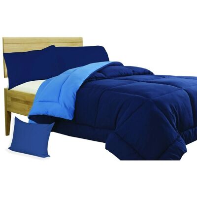 TEX FAMILY Piumone Doppio Lato Invernale Blu - 350g/m² TEX FAMILY Piumone Doppio Lato Invernale Blu - 350g/m²