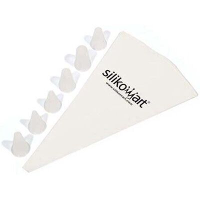 Silikomart 70.033.99.0060 Wei Gebäckbeutel - Pastry Bag Silikomart 70.033.99.0060 Wei Gebäckbeutel - Pastry Bag
