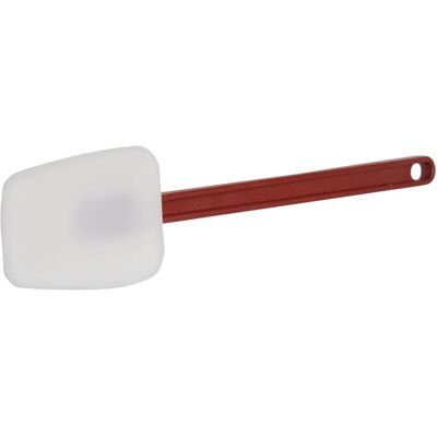 Silikomart Silikom Art Siliconen Spatel - 36 Cm - Wit met rode handgreep Silikomart Silikom Art Siliconen Spatel - 36 Cm - Wit met rode handgreep