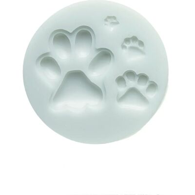 Silikomart - Molde de silicona Patas de gato Silikomart - Molde de silicona Patas de gato