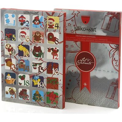 Silikomart Silikom Art 22.741.00.0061 Gift Box - Advent Calendar Silikomart Silikom Art 22.741.00.0061 Gift Box - Advent Calendar
