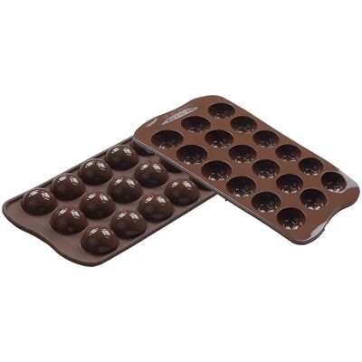 Stampo cioccolato Silikomart 22.134.77.0065 - Forma pallone Stampo cioccolato Silikomart 22.134.77.0065 - Forma pallone