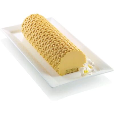 Stampo Magic Bûche Silikomart - Decorazione Testurizzata, 1,2L Stampo Magic Bûche Silikomart - Decorazione Testurizzata, 1,2L
