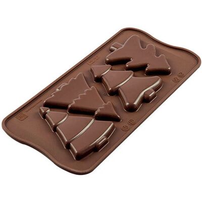 Silikomart Modell 22.146.77.0065 Choco Pine Silikonform Braun Silikomart Modell 22.146.77.0065 Choco Pine Silikonform Braun