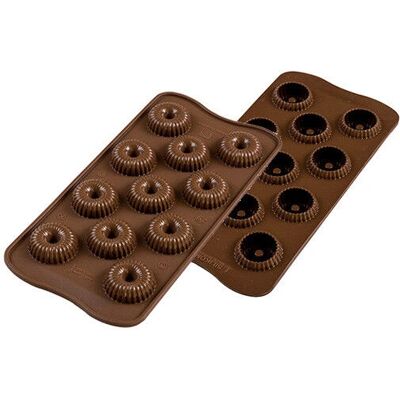 Stampo in silicone Silikomart SCG49 Choco Crown Stampo in silicone Silikomart SCG49 Choco Crown