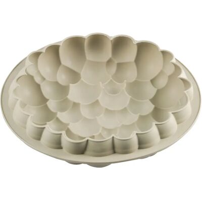 Silikomart Bolle Grau - 3D Wolkenform Backform 1600ml Silikomart Bolle Grau - 3D Wolkenform Backform 1600ml