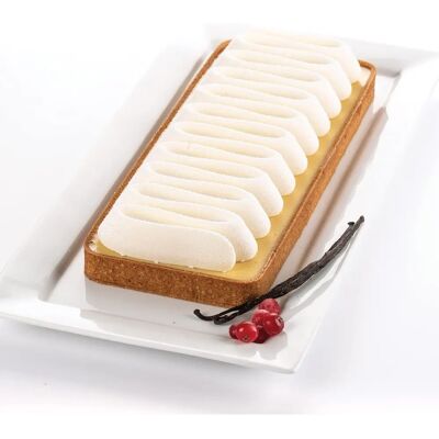 Silikomart Beig Zickzack Kit Backform - Tarte Silikomart Beig Zickzack Kit Backform - Tarte