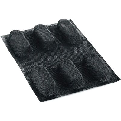 Silikomart - Molde de silicona microperforado Air Plus Mini Plumcake - Hornear y congelar Silikomart - Molde de silicona microperforado Air Plus Mini Plumcake - Hornear y congelar